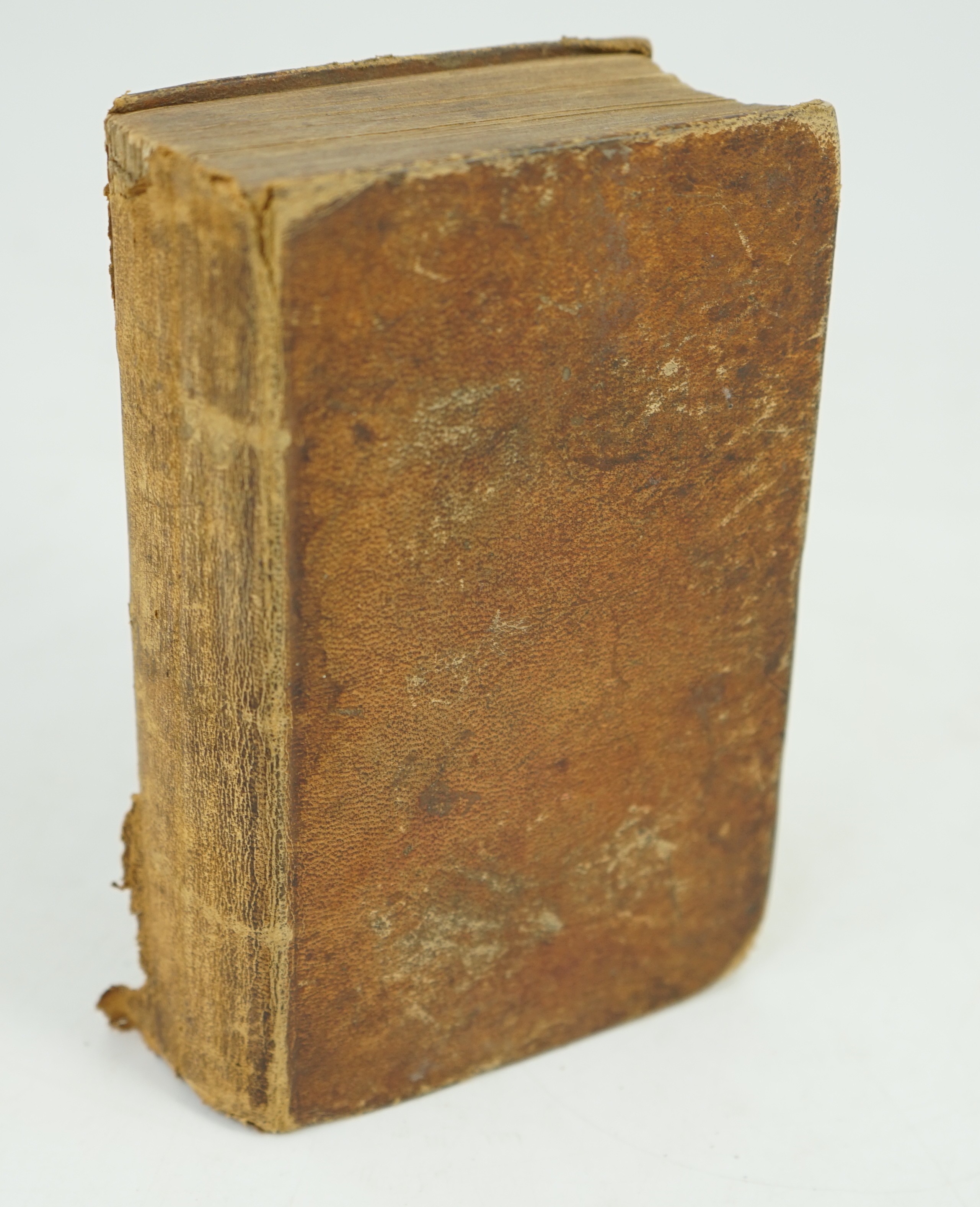 Oliver & Boyd's New Edinburgh Almanac and National Repository for the Year 1844 ... bound with: Morison's Perth and Perthshire Register, for 1844 ... also the Tay Shipping Lists. contemp. calf. Edinburgh & Perth, (1843)